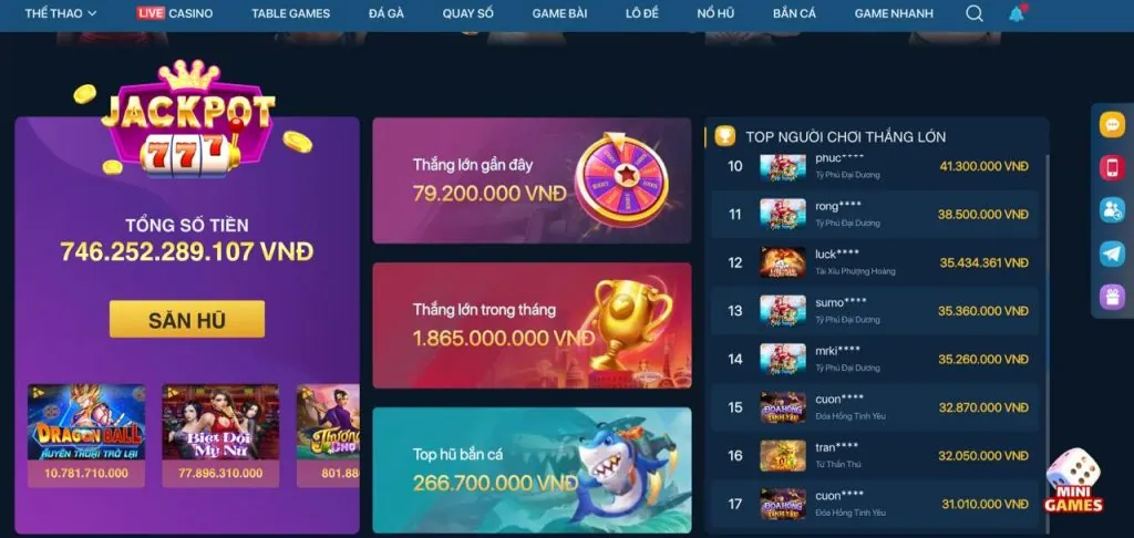 Trò chơi slot mới tydo88